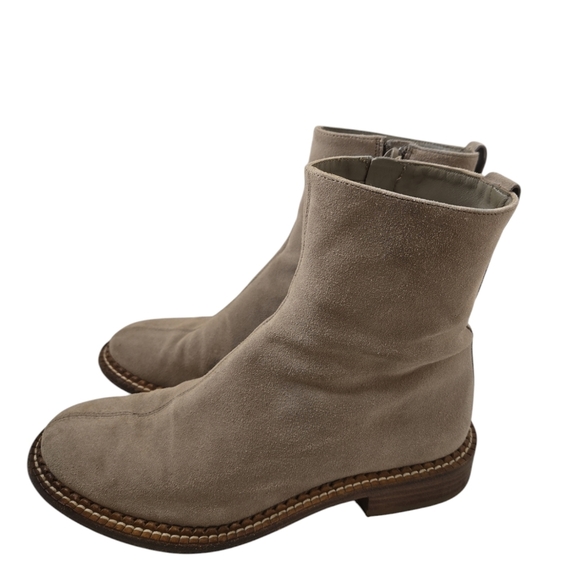 VINCE Chas Suede Ankle Boots in Woodsmoke Size 38/ 6M - Picture 5 of 9